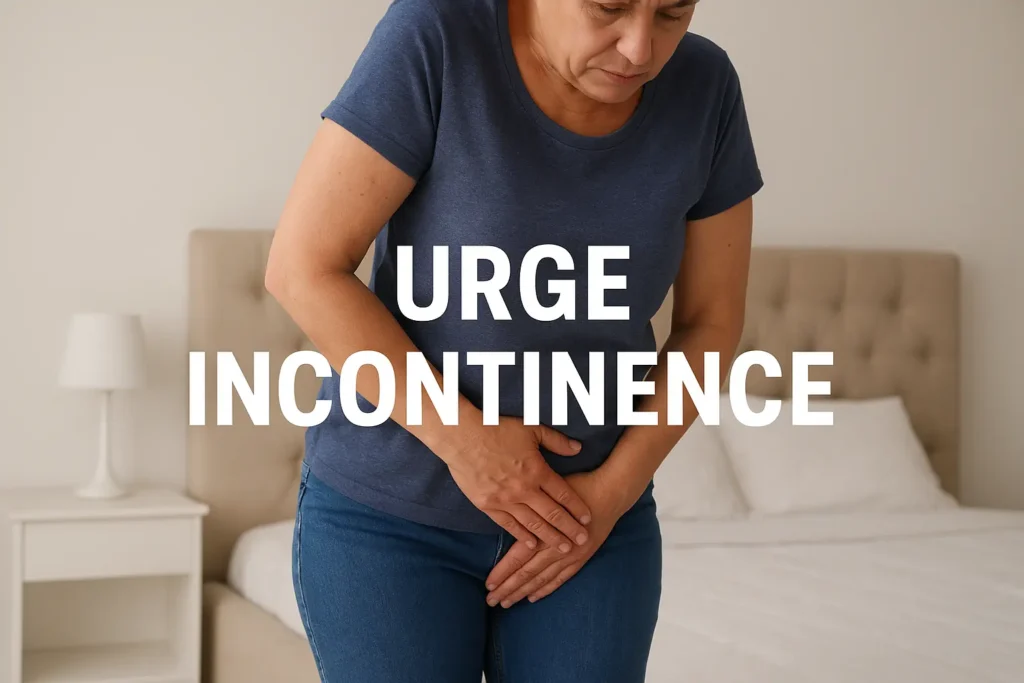 how to manage urge incontinence Worcester Park symptoms