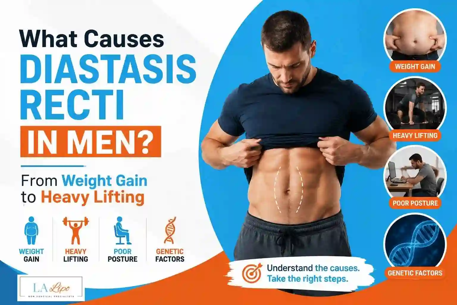 What Causes Diastasis Recti in Men? From Weight Gain to Heavy Lifting Worcester Park
